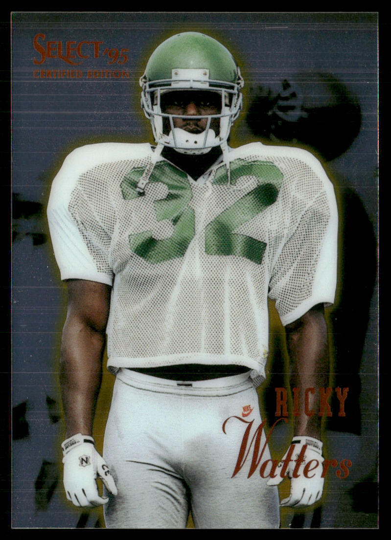 Ricky Watters 1995 Select Certified #43 Philadelphia Eagles