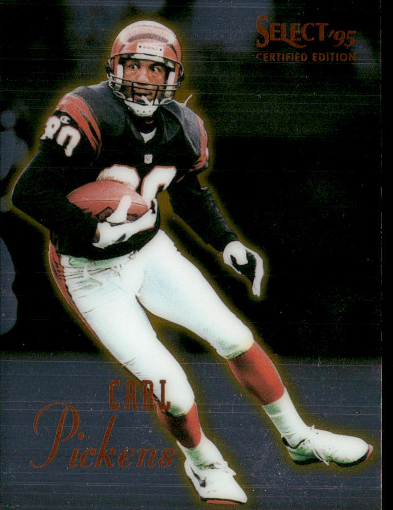 Carl Pickens 1995 Select Certified #40 Cincinnati Bengals