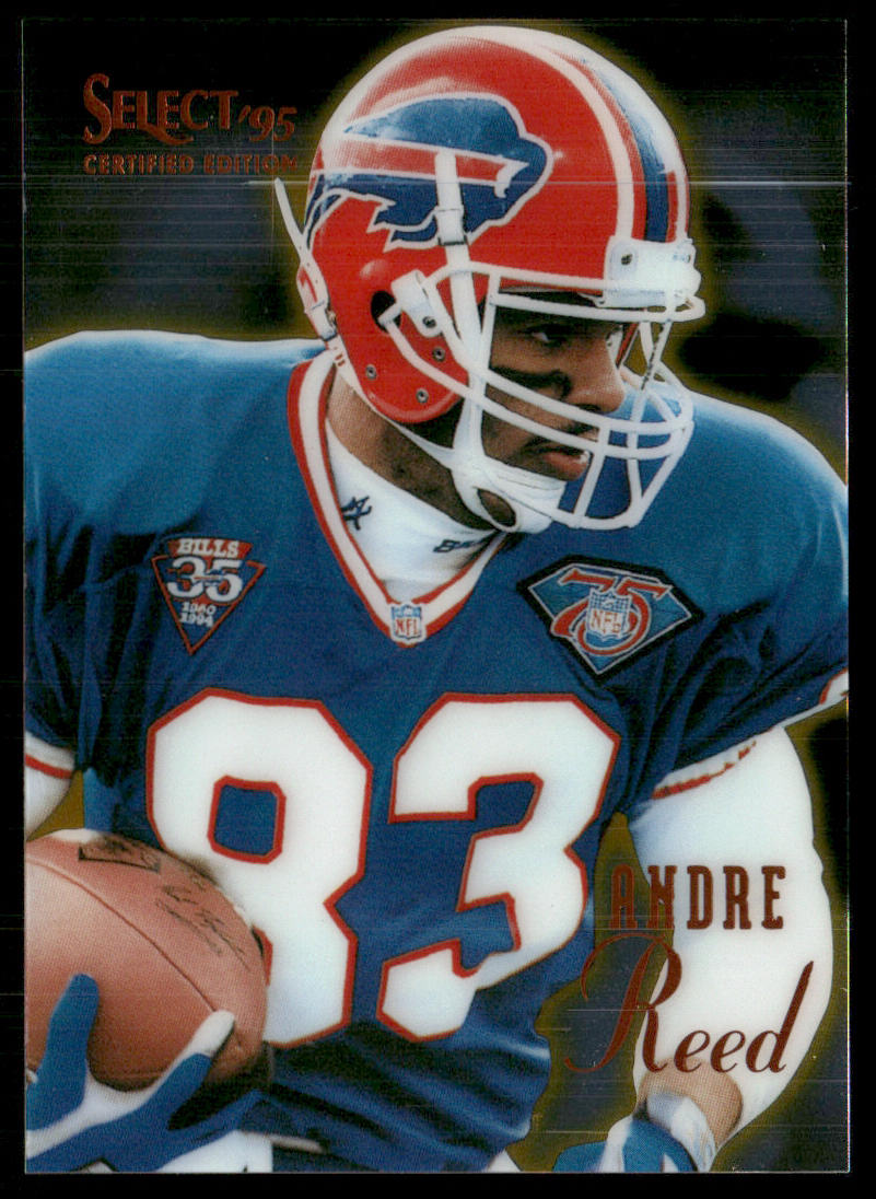 Andre Reed 1995 Select Certified #36 Buffalo Bills