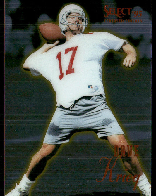 Dave Krieg 1995 Select Certified #32 Arizona Cardinals