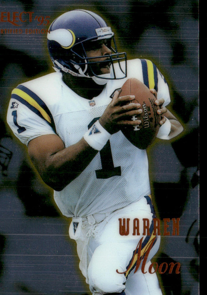 Warren Moon 1995 Select Certified #31 Minnesota Vikings