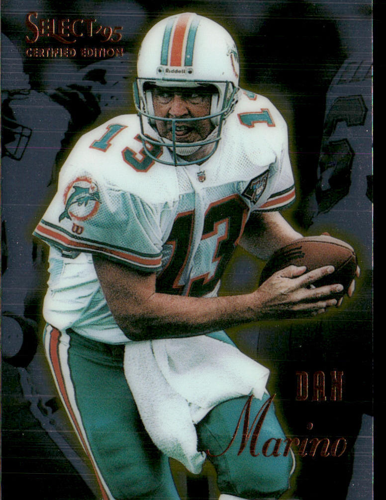 Dan Marino 1995 Select Certified #30 Miami Dolphins