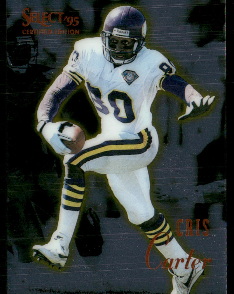 Cris Carter 1995 Select Certified #28 Minnesota Vikings