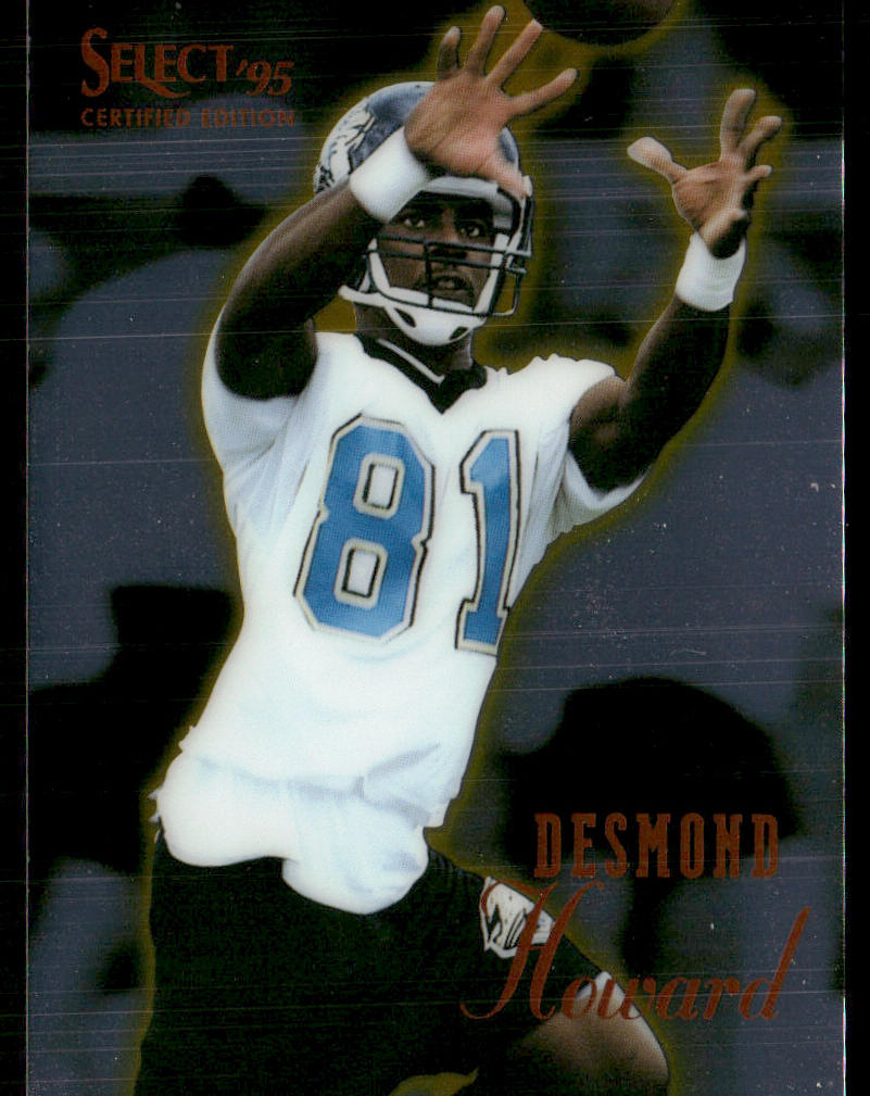 Desmond Howard 1995 Select Certified #27 Jacksonville Jaguars