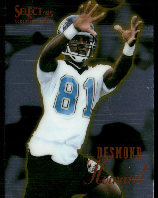 Desmond Howard 1995 Select Certified #27 Jacksonville Jaguars