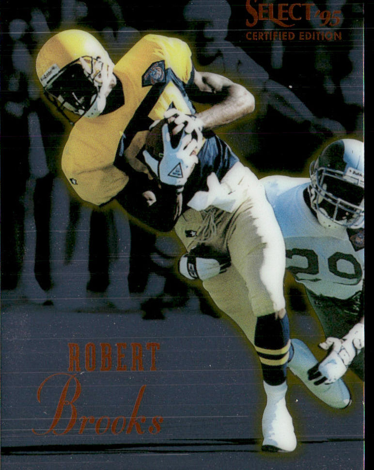 Robert Brooks 1995 Select Certified #23 Green Bay Packers