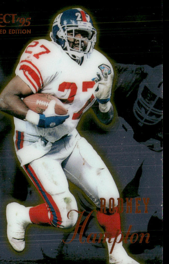 Rodney Hampton 1995 Select Certified #22 New York Giants