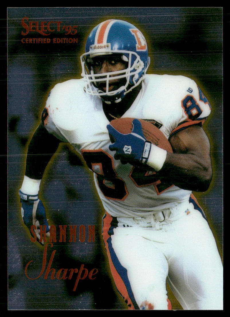 Shannon Sharpe 1995 Select Certified #19 Denver Broncos