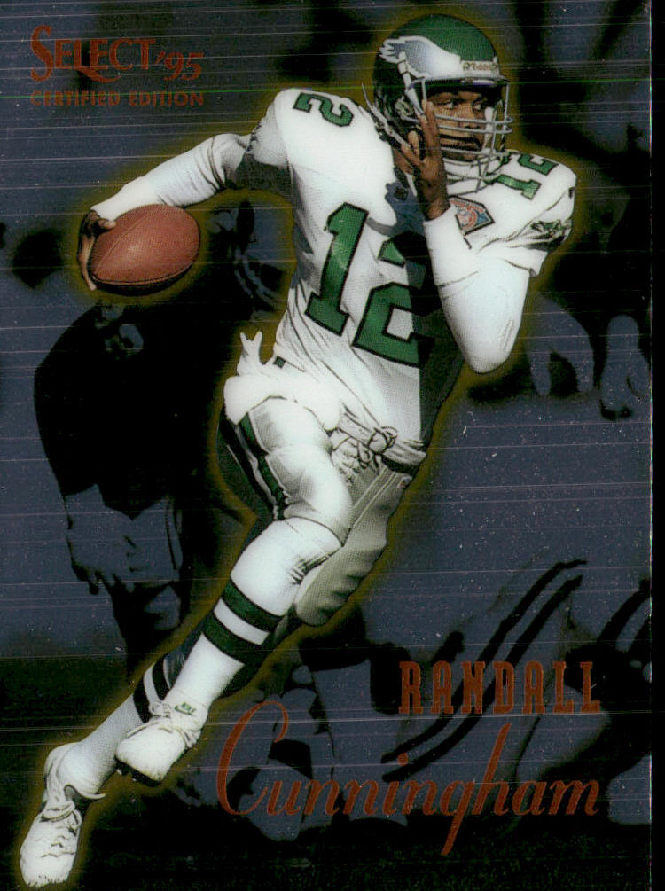Randall Cunningham 1995 Select Certified #16 Philadelphia Eagles
