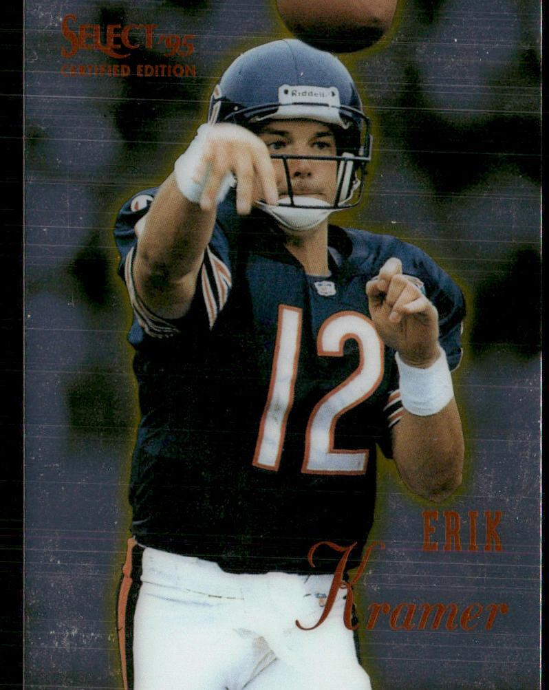 Erik Kramer 1995 Select Certified #11 Chicago Bears