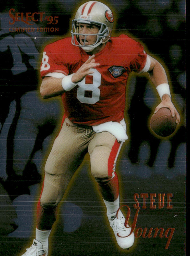 Steve Young 1995 Select Certified #10 San Francisco 49ers