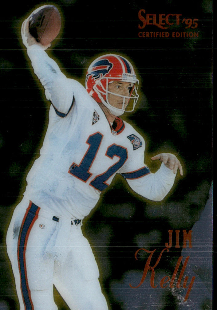 Jim Kelly 1995 Select Certified #7 Buffalo Bills