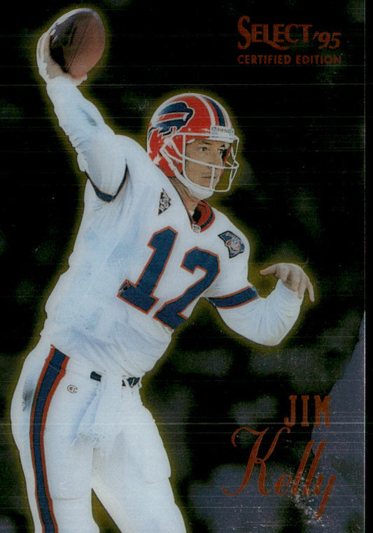 Jim Kelly 1995 Select Certified #7 Buffalo Bills