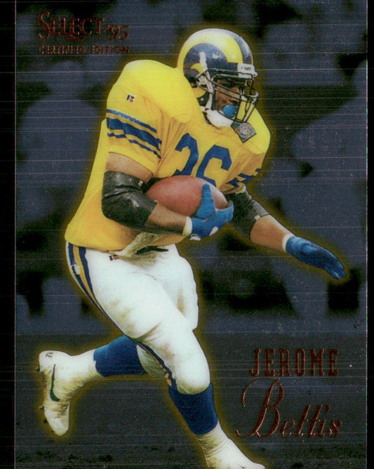 Jerome Bettis 1995 Select Certified #6 St. Louis Rams