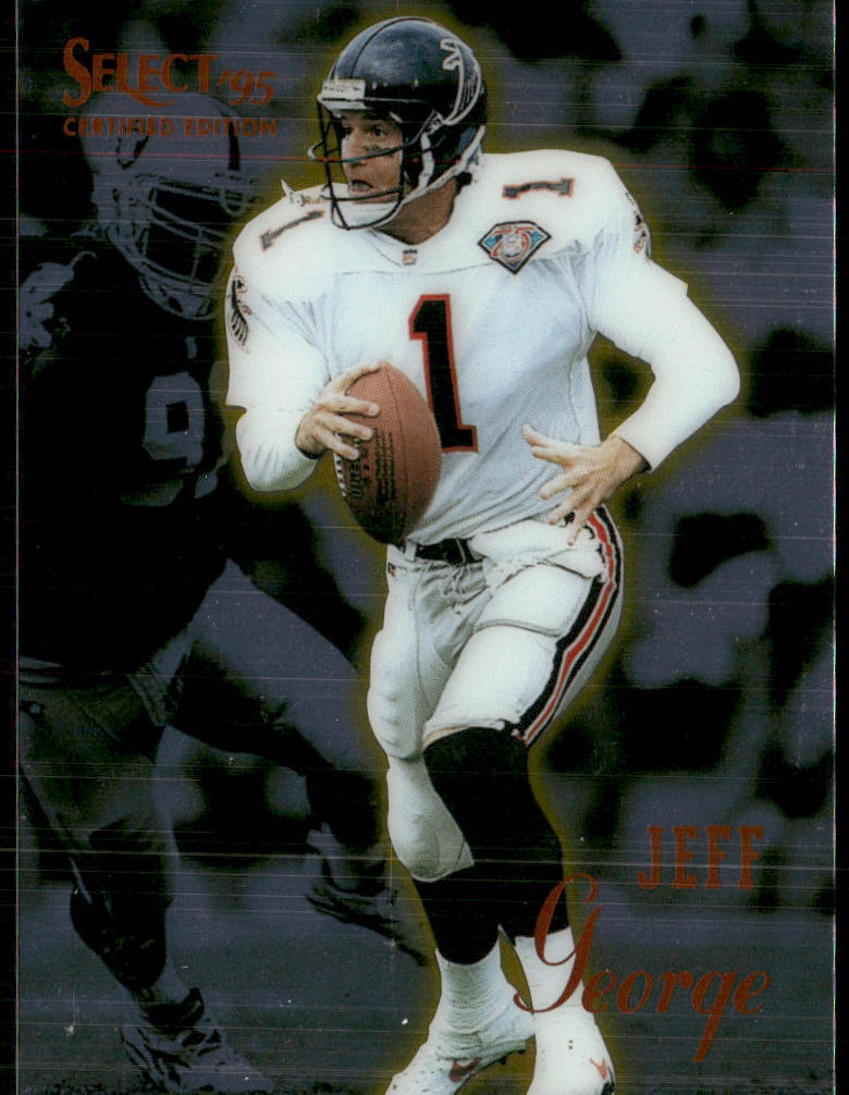 Jeff George 1995 Select Certified #5 Atlanta Falcons
