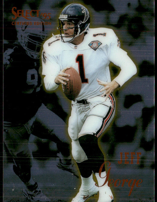 Jeff George 1995 Select Certified #5 Atlanta Falcons