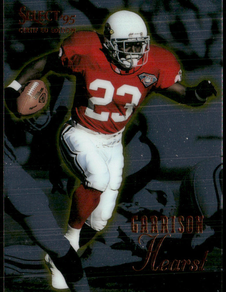 Garrison Hearst 1995 Select Certified #3 Arizona Cardinals