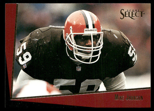 Mike Johnson 1993 Select #6 Cleveland Browns