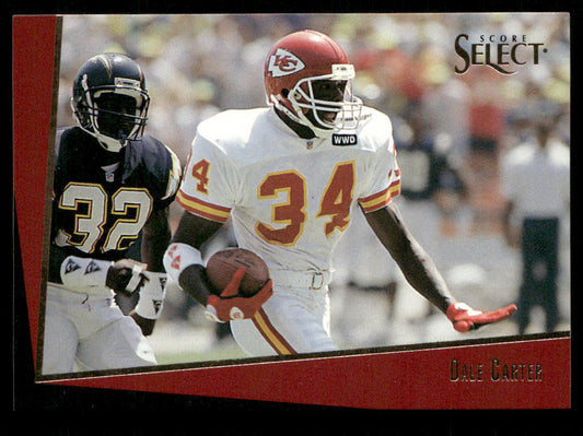 Dale Carter 1993 Select #9 Kansas City Chiefs