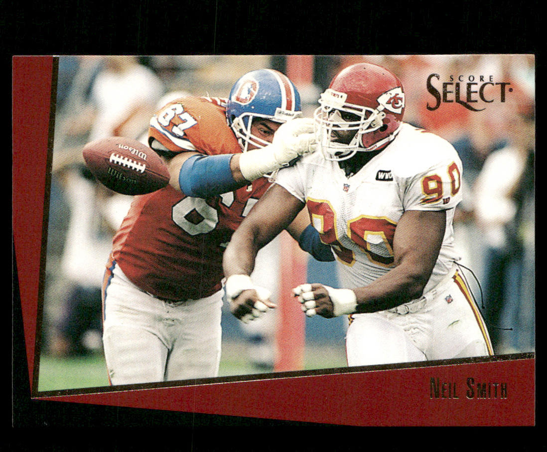 Neil Smith 1993 Select #13 Kansas City Chiefs