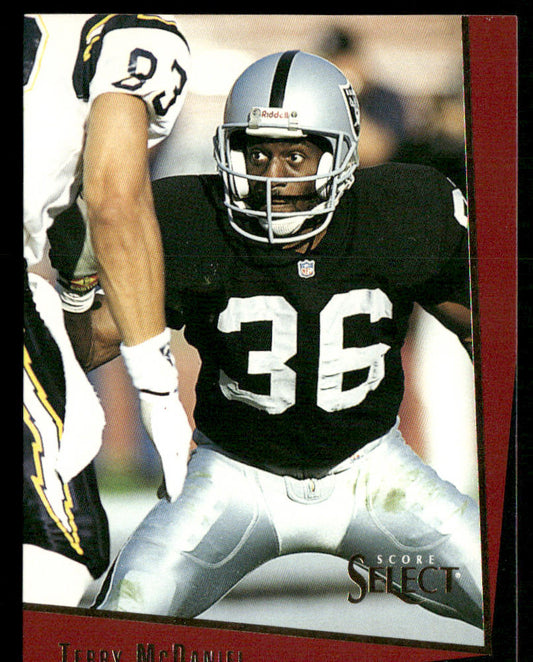 Terry McDaniel 1993 Select #17 Los Angeles Raiders