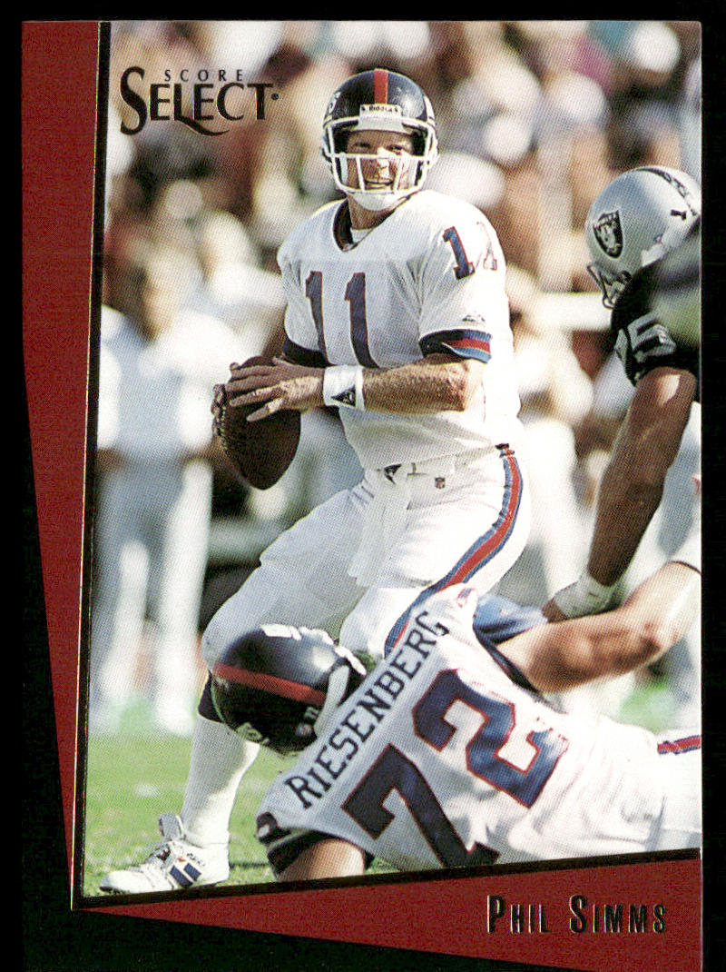Phil Simms 1993 Select #19 New York Giants