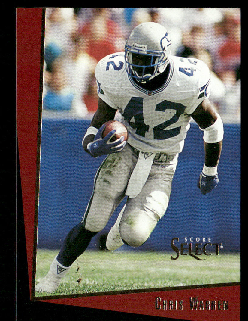 Chris Warren 1993 Select #26 Seattle Seahawks