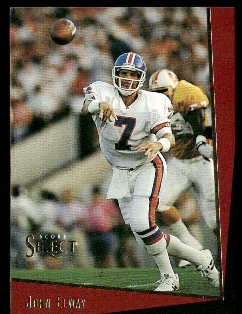 John Elway 1993 Select #34 Denver Broncos