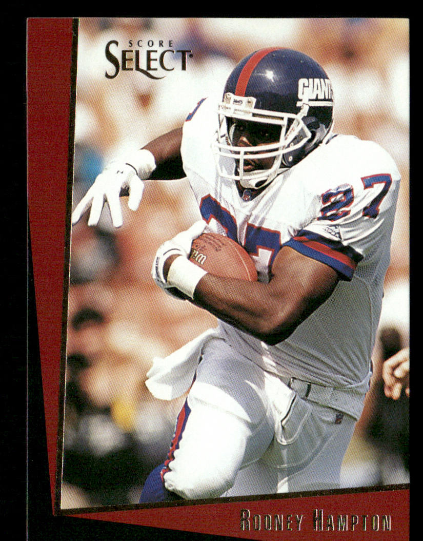 Rodney Hampton 1993 Select #37 New York Giants