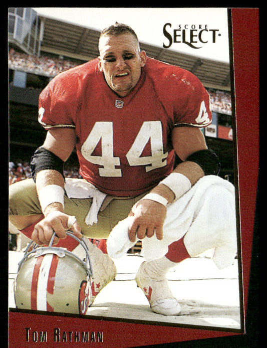 Tom Rathman 1993 Select #39 San Francisco 49ers