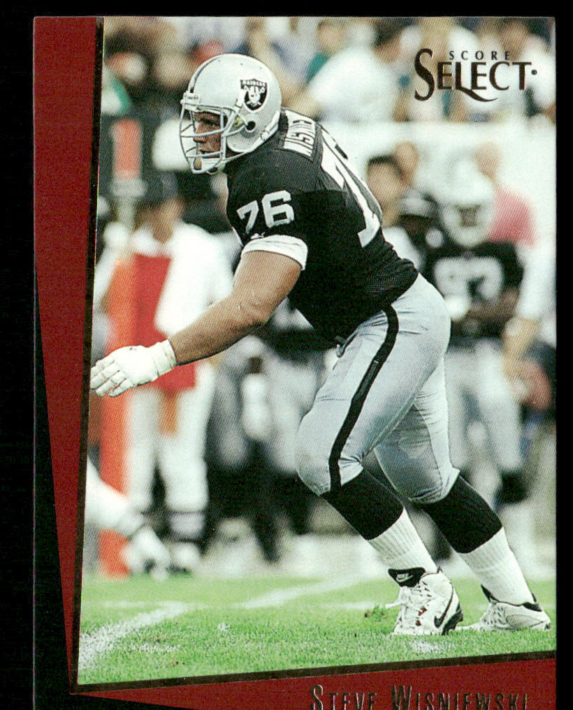 Steve Wisniewski 1993 Select #42 Los Angeles Raiders