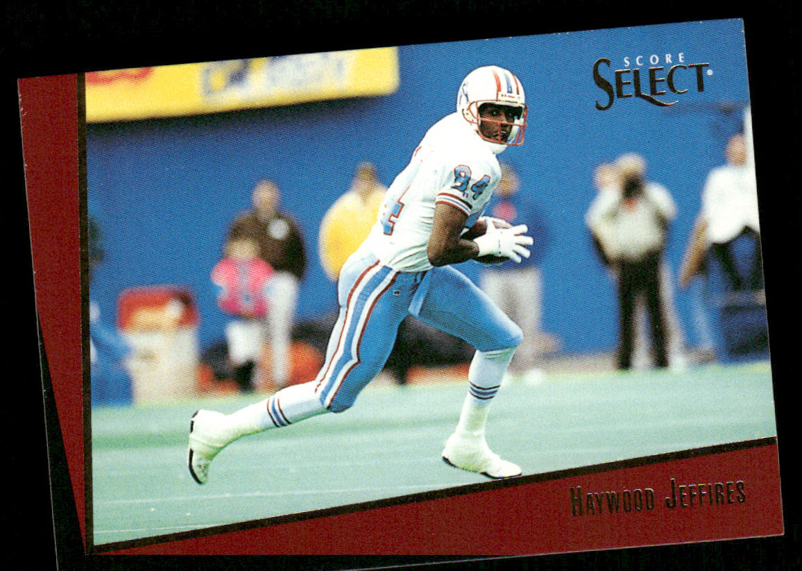 Haywood Jeffires 1993 Select #56 Houston Oilers