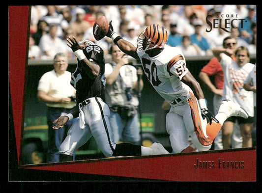 James Francis 1993 Select #58 Cincinnati Bengals