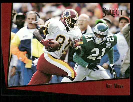 Art Monk 1993 Select #63 Washington Redskins