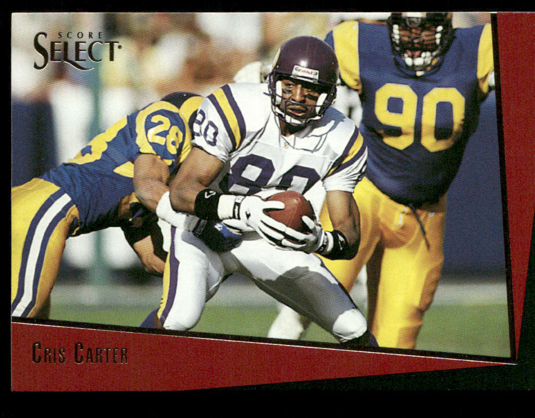 Cris Carter 1993 Select #75 Minnesota Vikings