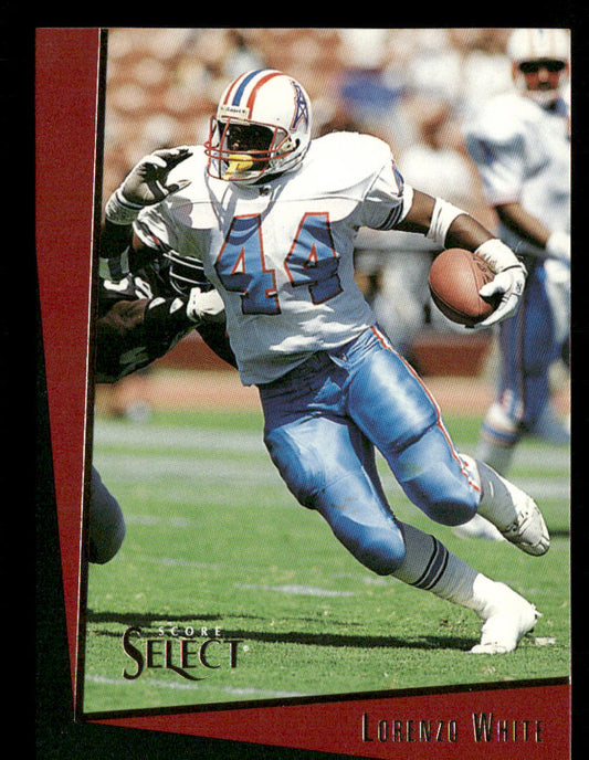 Lorenzo White 1993 Select #78 Houston Oilers