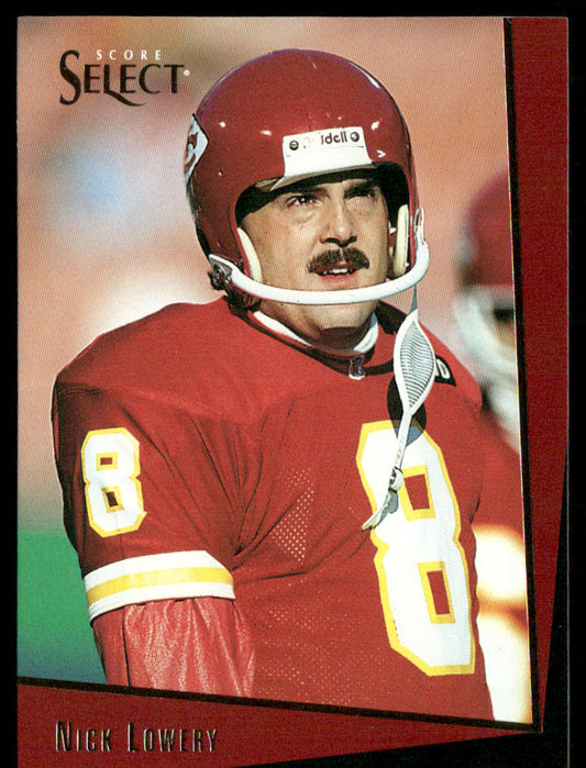 Nick Lowery 1993 Select #82 Kansas City Chiefs