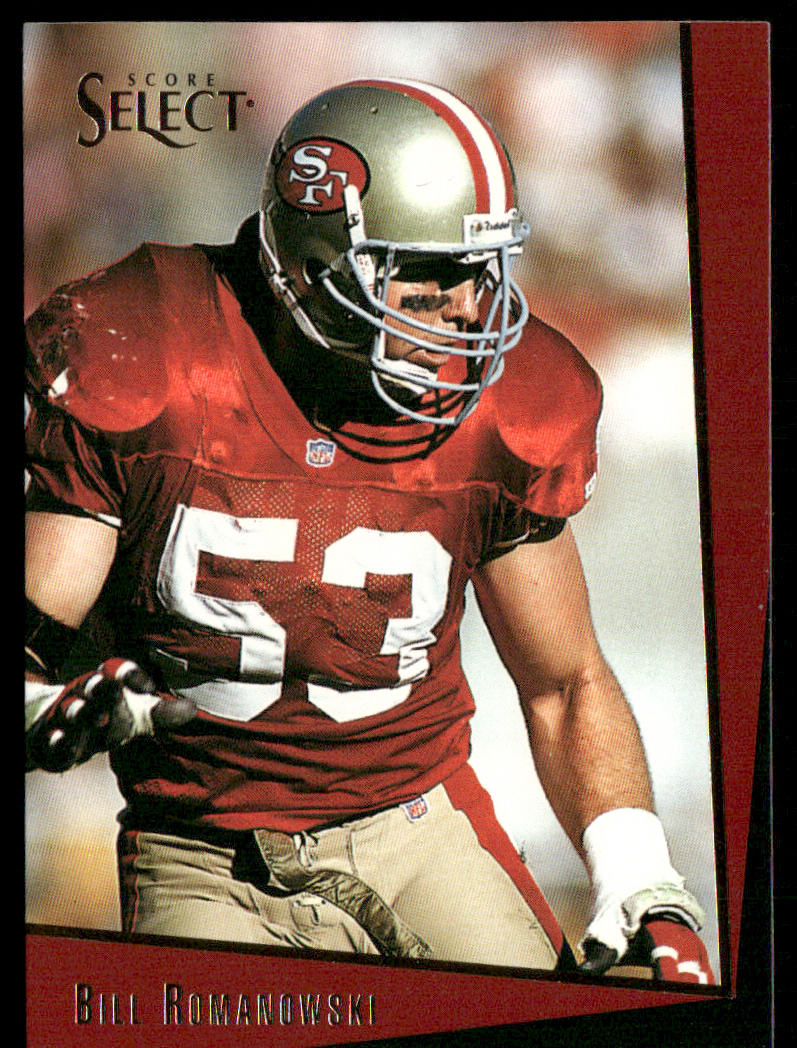 Bill Romanowski 1993 Select #85 San Francisco 49ers