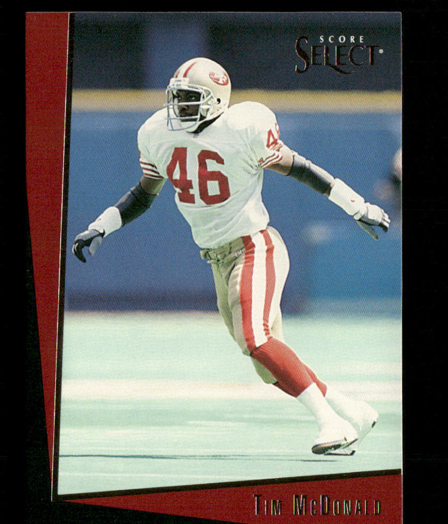 Tim McDonald 1993 Select #87 San Francisco 49ers