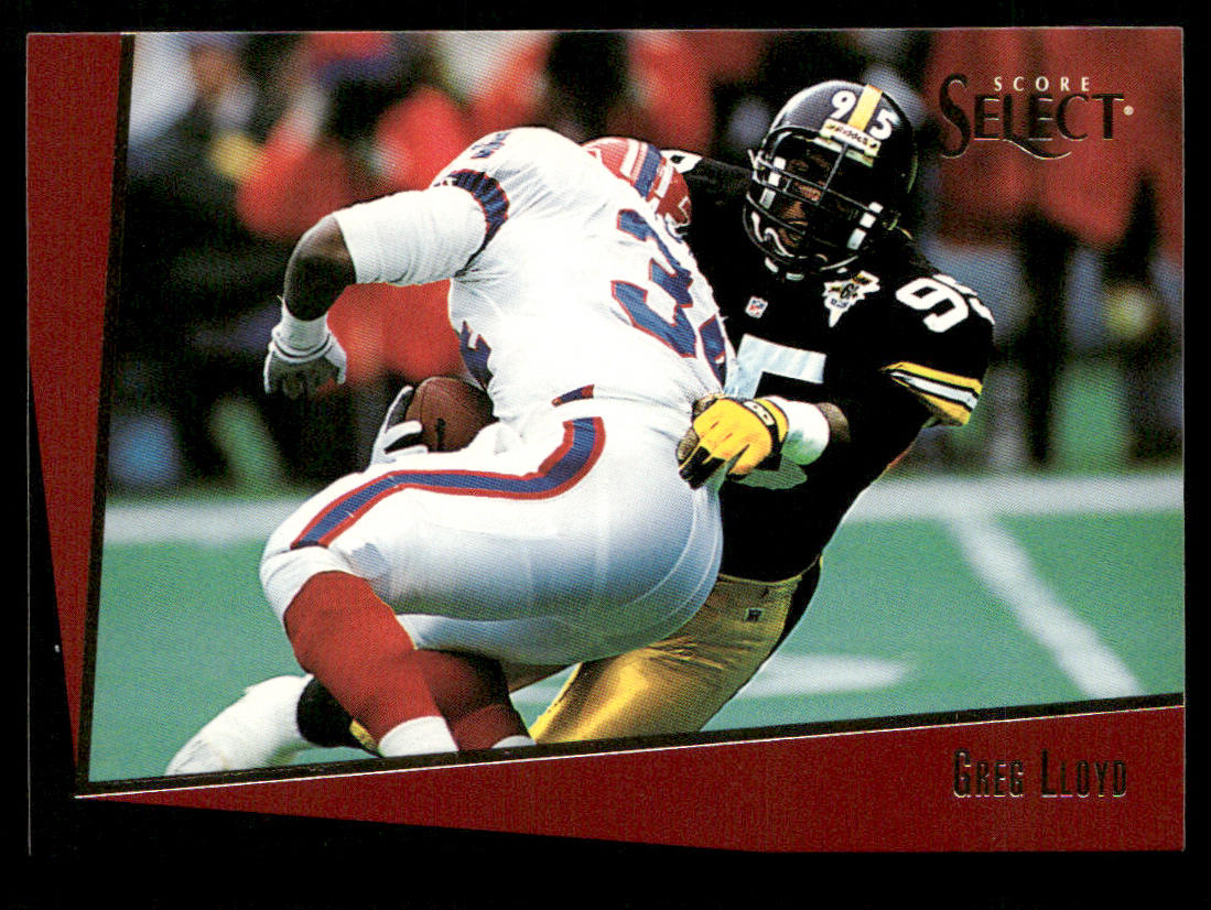 Greg Lloyd 1993 Select #89 Pittsburgh Steelers