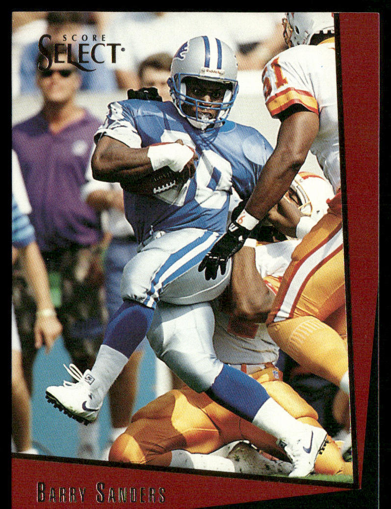 Barry Sanders 1993 Select #90 Detroit Lions