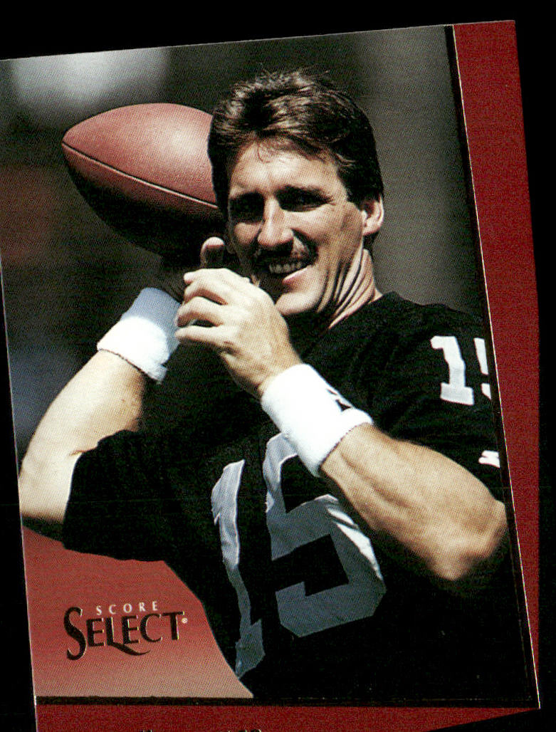 Jeff Hostetler 1993 Select #99 Los Angeles Raiders