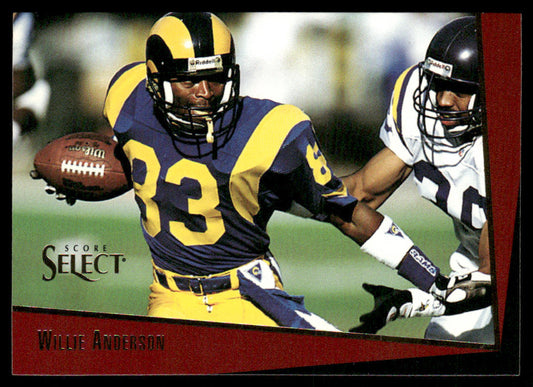 Willie Anderson 1993 Select #100 Los Angeles Rams