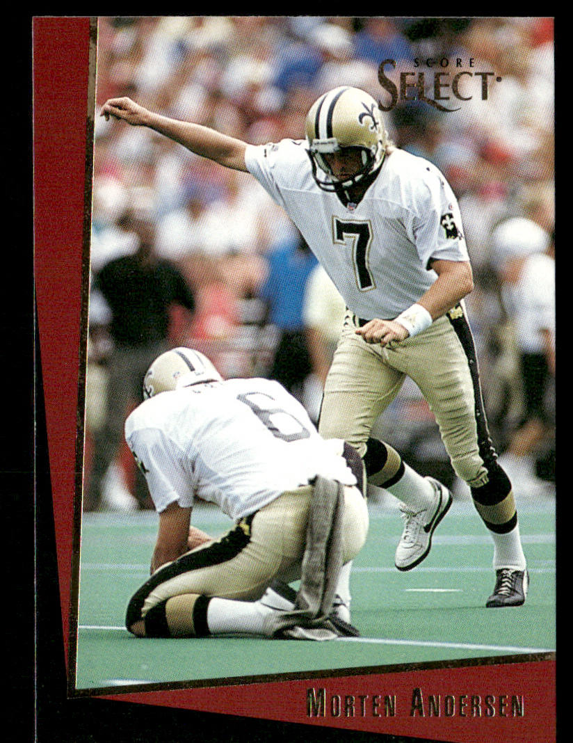 Morten Andersen 1993 Select #102 New Orleans Saints