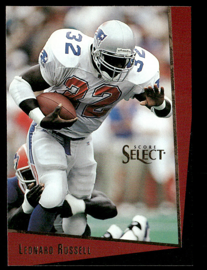 Leonard Russell 1993 Select #103 New England Patriots