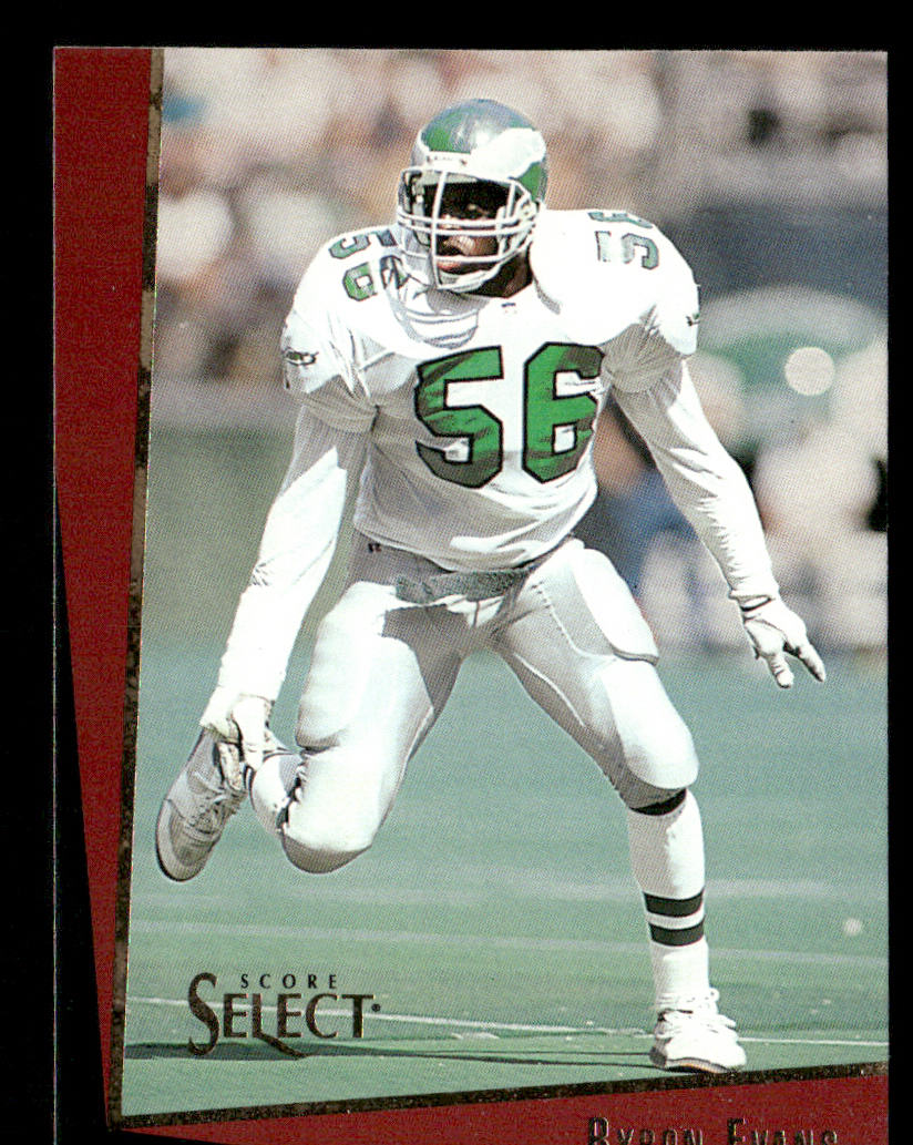 Byron Evans 1993 Select #106 Philadelphia Eagles