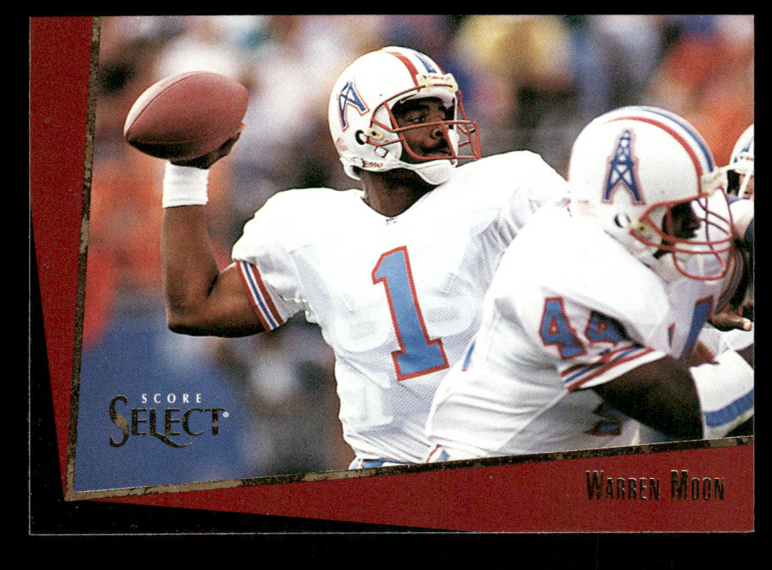 Warren Moon 1993 Select #107 Houston Oilers