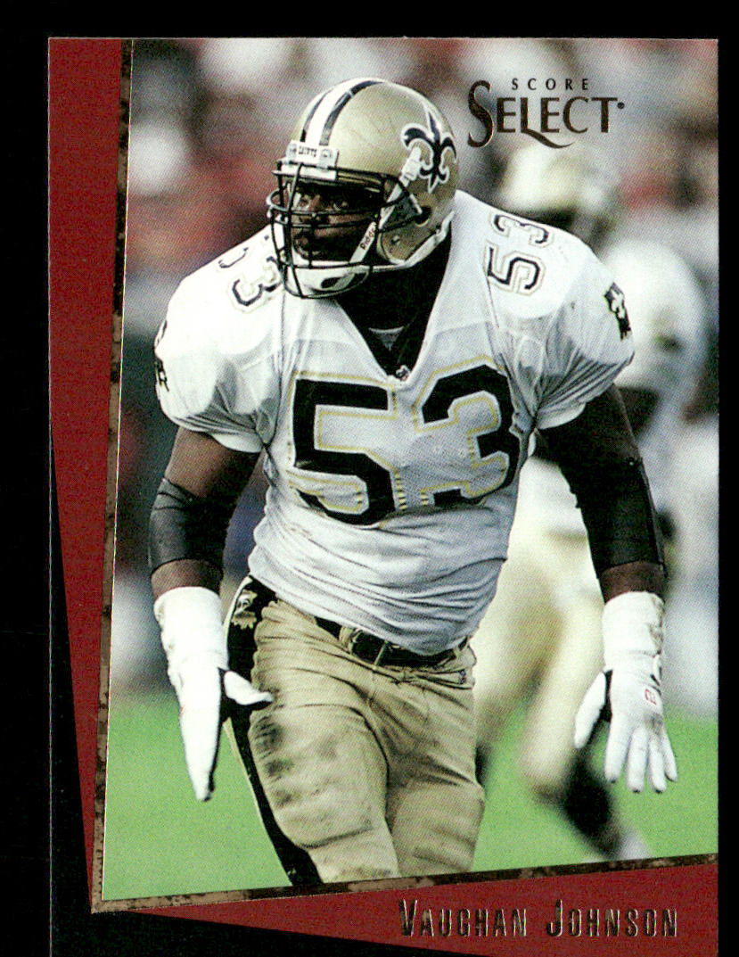 Vaughan Johnson 1993 Select #118 New Orleans Saints