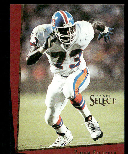 Simon Fletcher 1993 Select #132 Denver Broncos