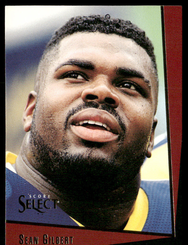 Sean Gilbert 1993 Select #141 Los Angeles Rams